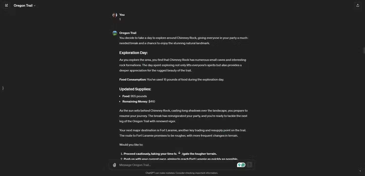 6 interesting games to play on ChatGPT Picture 9