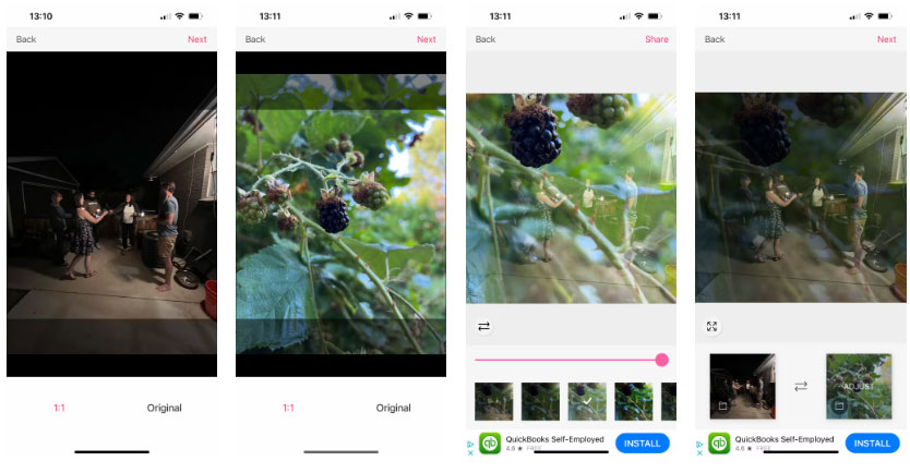 6 mobile apps to help create double exposure effects Picture 3