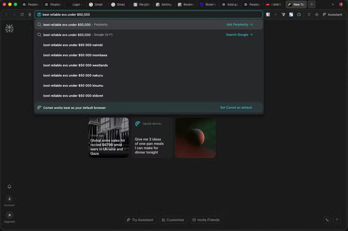 6 Must-Know Keyboard Shortcuts When Using Perplexity's Comet Browser Picture 5