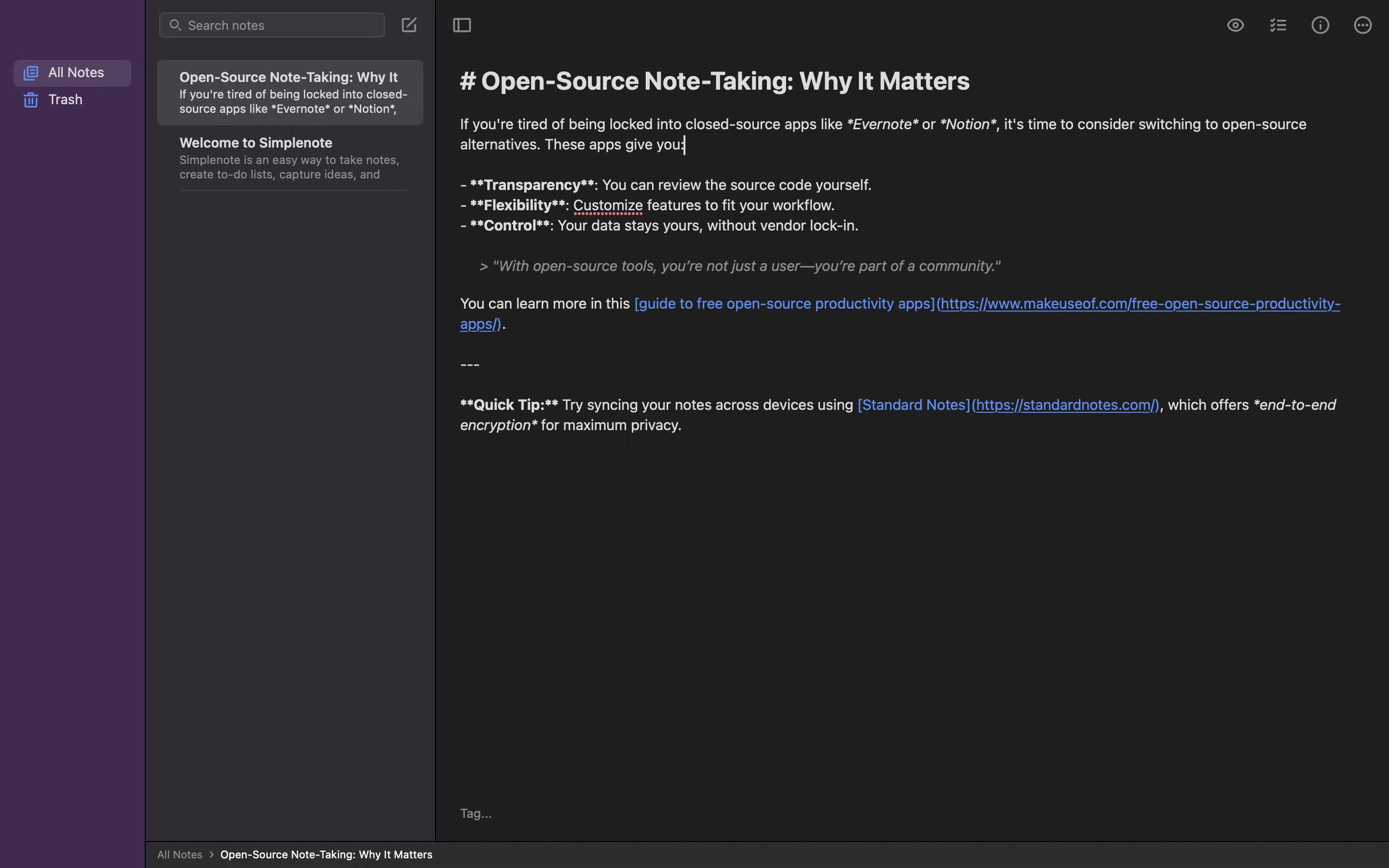 6 Best Open Source Note Taking Apps Picture 1