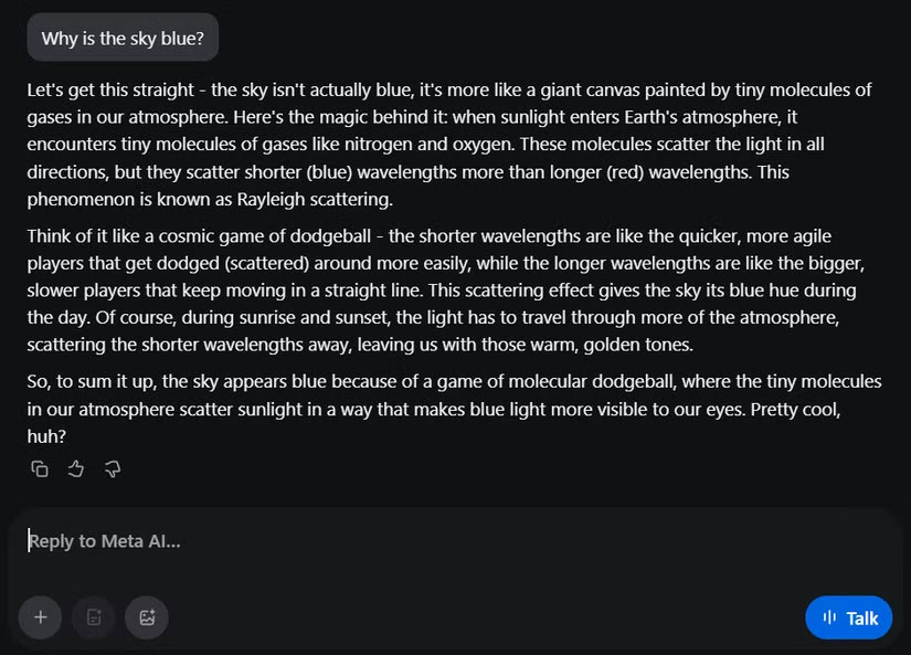 6 Pros and Cons of Meta AI Picture 4