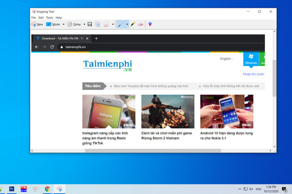 6 Quick and simple ways to take screenshots of Windows 10 computers Picture 16