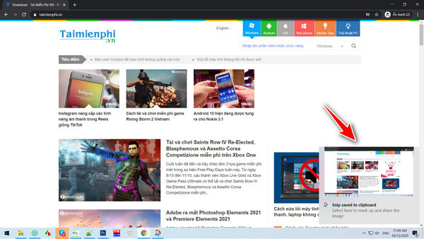 6 Quick and simple ways to take screenshots of Windows 10 computers Picture 9
