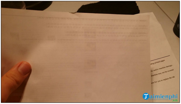 Picture 3 of 6 signs that your printer is running low on ink and the simplest ways to fix it.