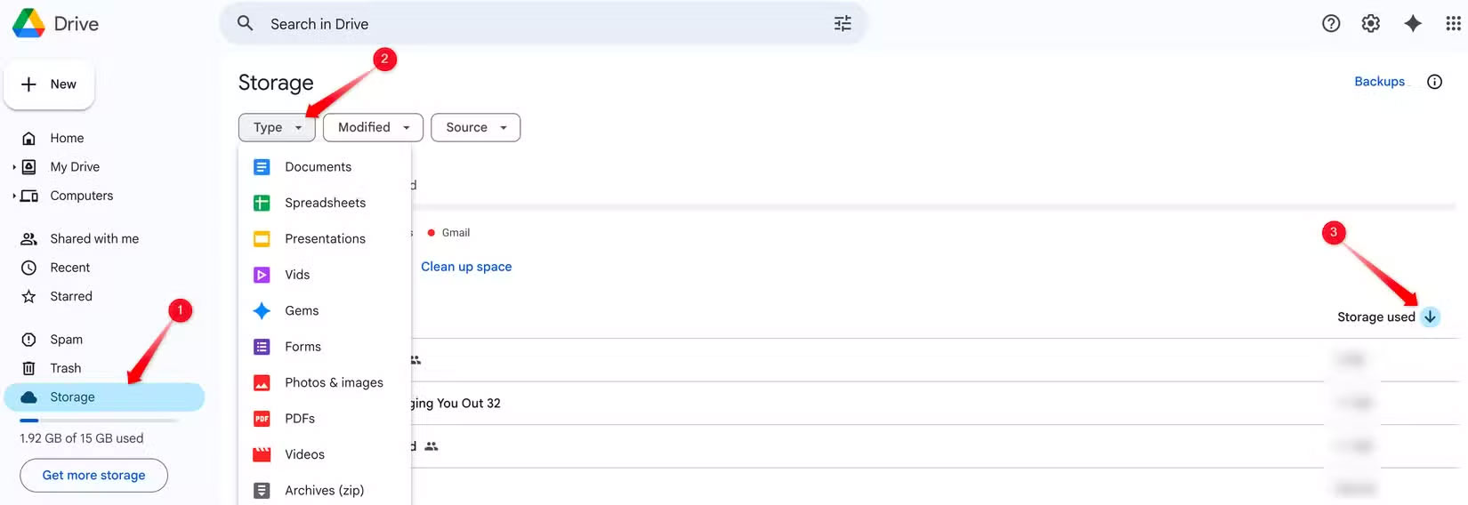 6 simple tips to help you free up Google Drive space Picture 1