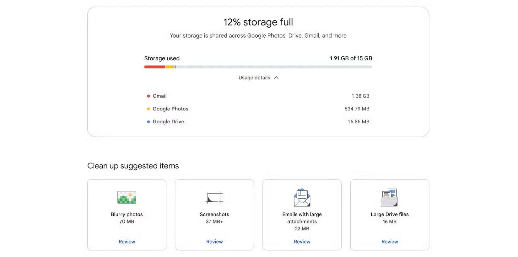 6 simple tips to help you free up Google Drive space Picture 5