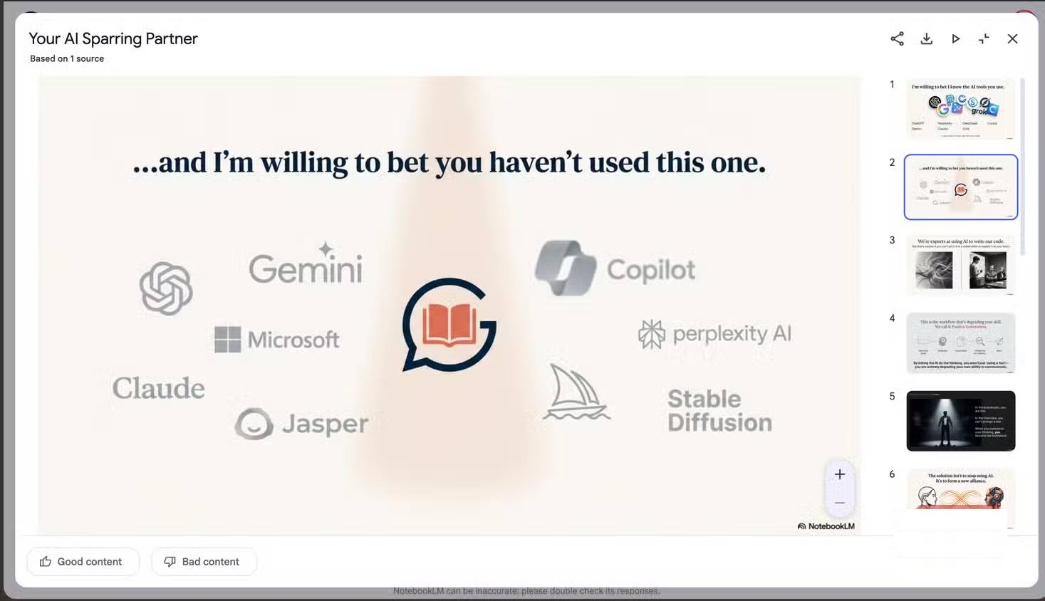 6 smart prompts make NotebookLM even more useful. Picture 5