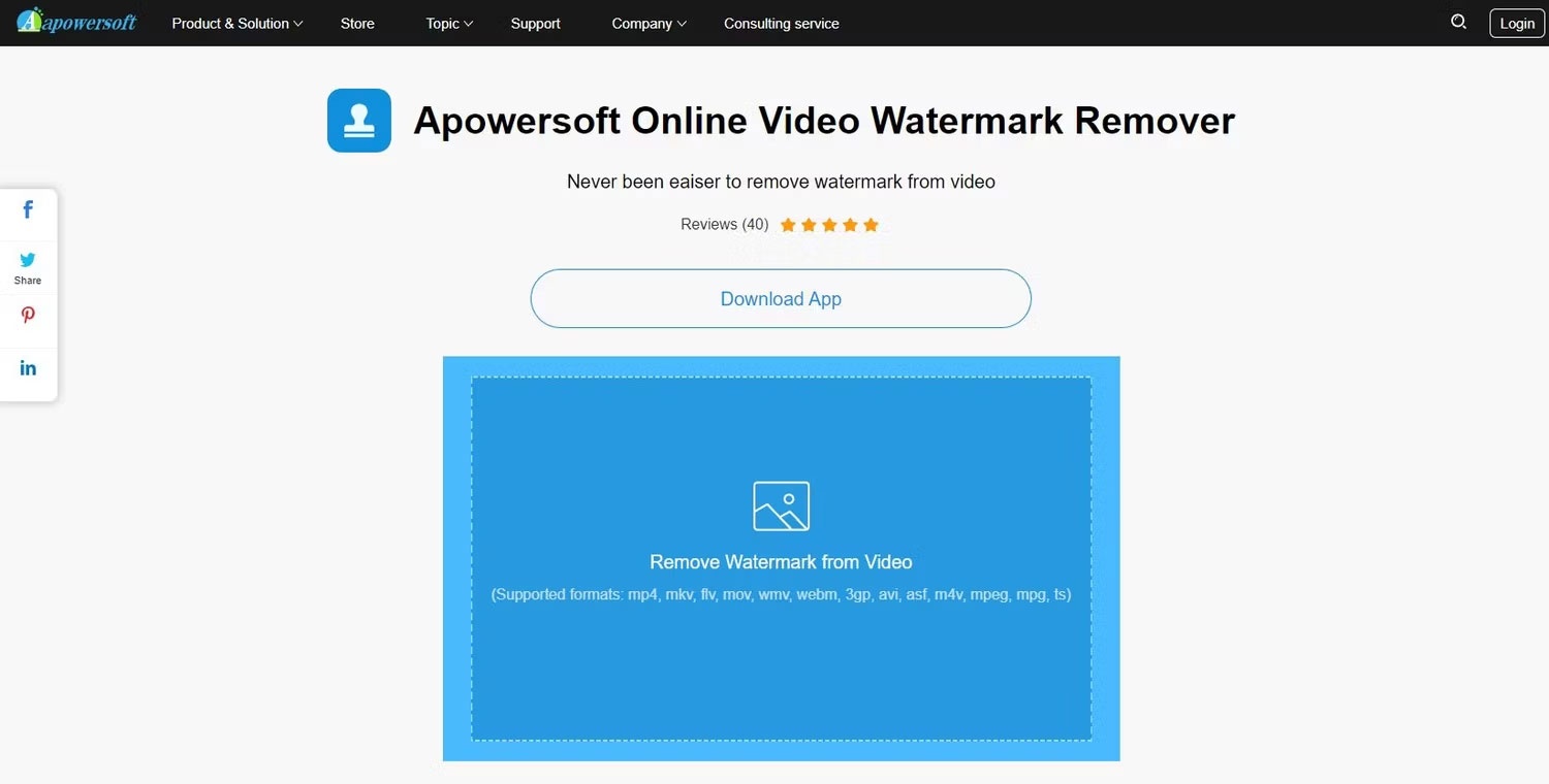Picture 2 of 6 Best Free Online Video Watermark Removal Tools
