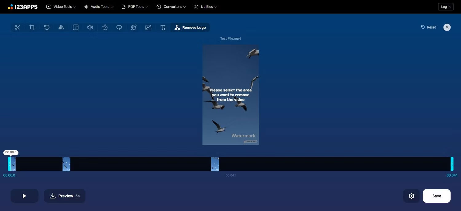 Picture 3 of 6 Best Free Online Video Watermark Removal Tools
