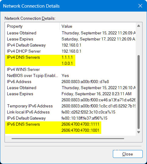 6 Ways to Check Which DNS Server is Being Used in Windows 11 Picture 12