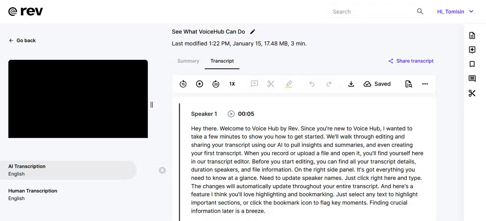 6 ways to convert audio to text without installing an application Picture 4