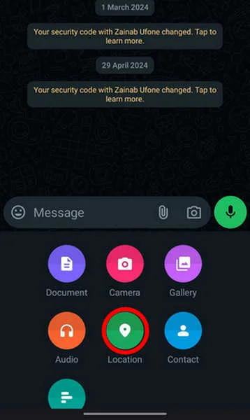 6 ways to share location on WhatsApp Picture 5