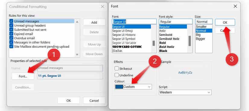 Picture 5 of 6 ways to speed up email management in Outlook