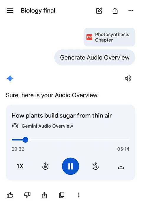 6 ways to use Gemini to study more effectively for exams. Picture 3