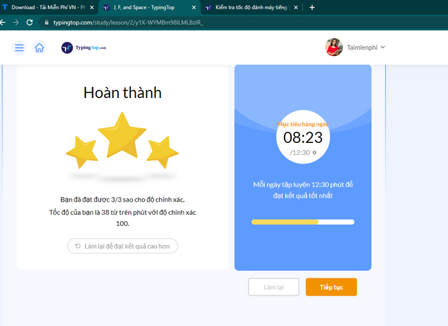 Picture 3 of 6 websites to help you check your typing speed online.