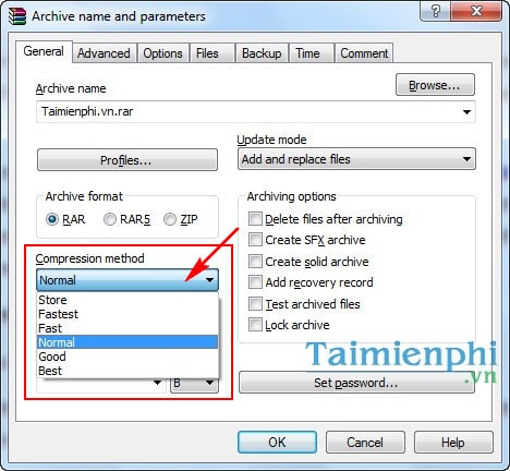 Picture 2 of 7 best features of WinRAR