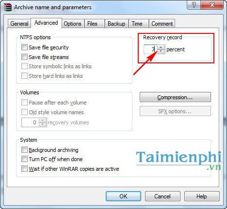 Picture 6 of 7 best features of WinRAR