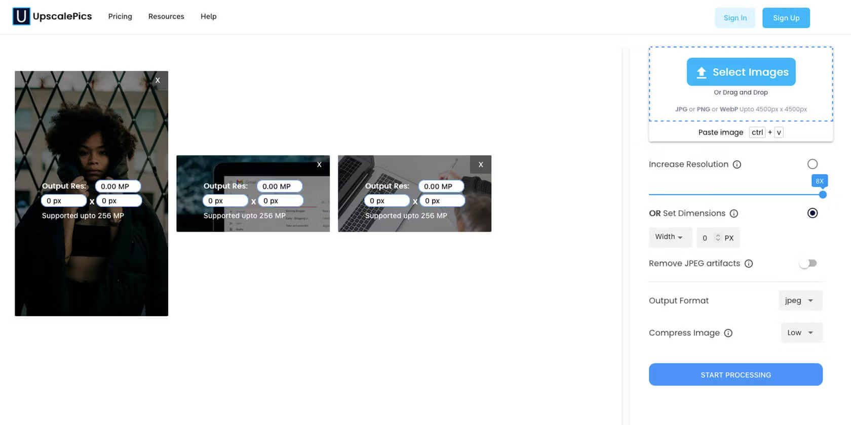 Picture 9 of 7 tools to enlarge images without reducing quality.
