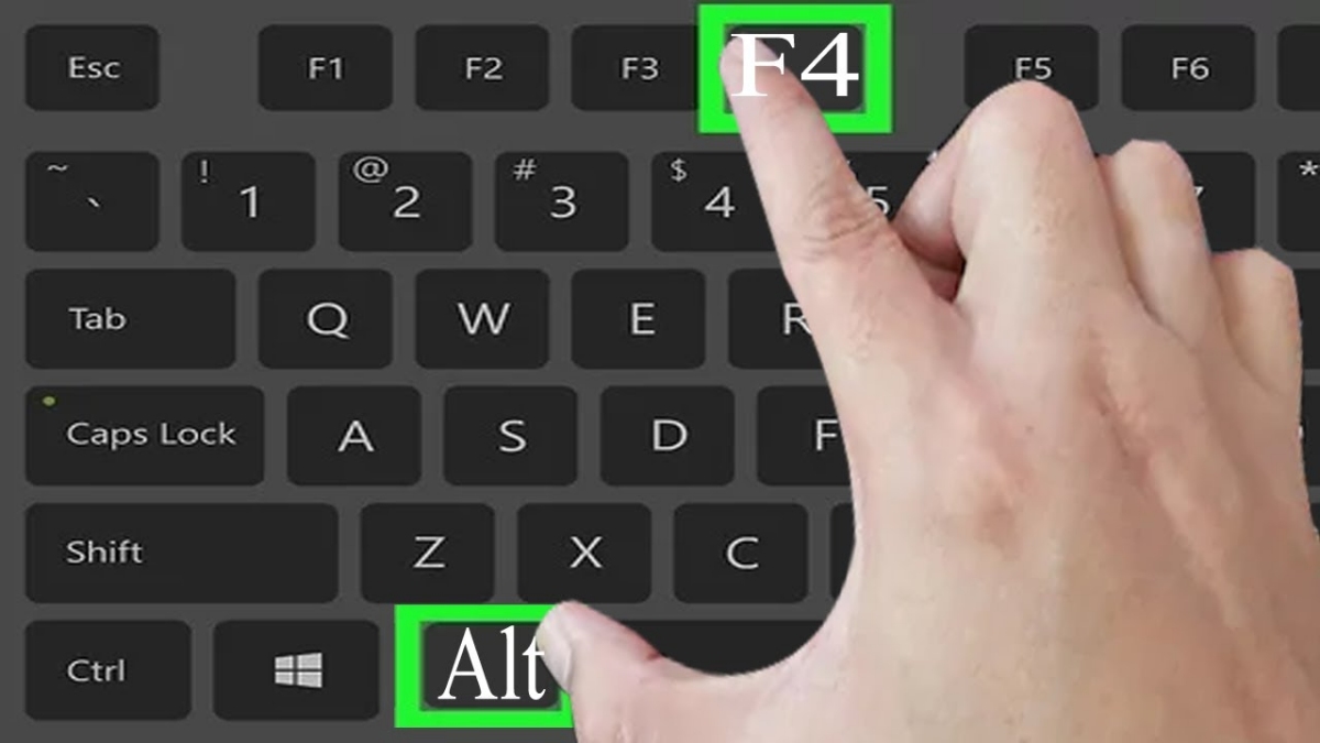 Picture 3 of 7 quick and easy ways to shut down your computer using the keyboard.