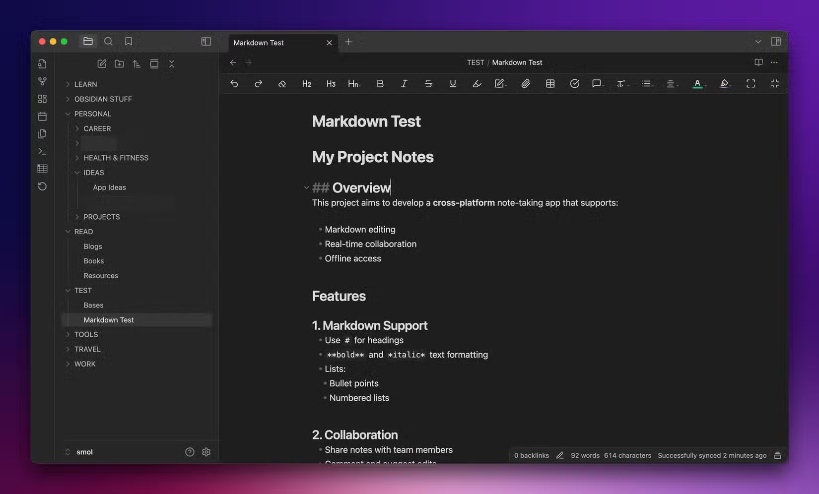 7 Reasons to Switch from Notion to Obsidian Picture 4