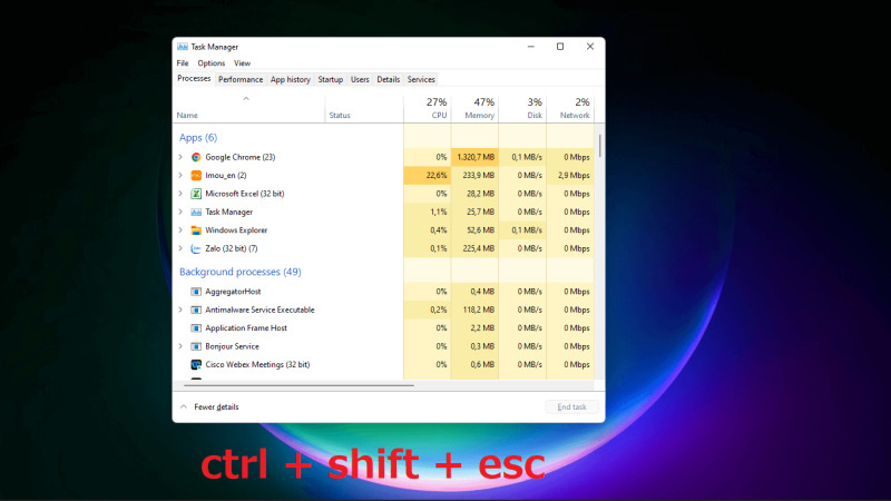 7 simple ways to open Task Manager on Macbook, Windows 10,11 Picture 4