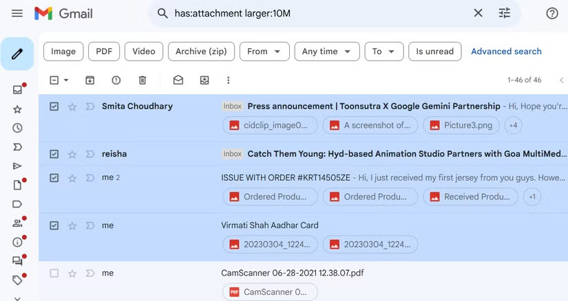 7 tips to free up space in Google Drive Picture 2