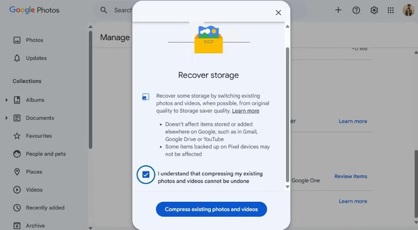 7 tips to free up space in Google Drive Picture 3