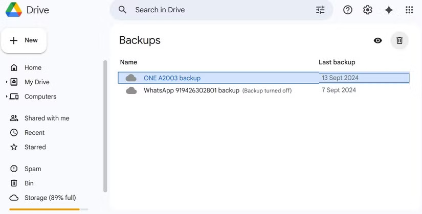 7 tips to free up space in Google Drive Picture 4