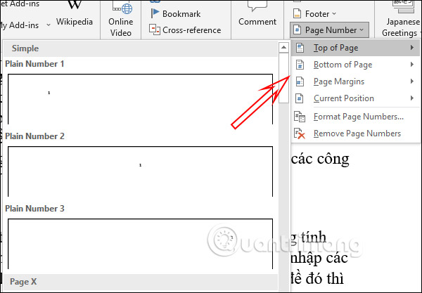 images 10 of 7 ways to number pages in Word that you need to know.