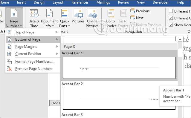 images 17 of 7 ways to number pages in Word that you need to know.