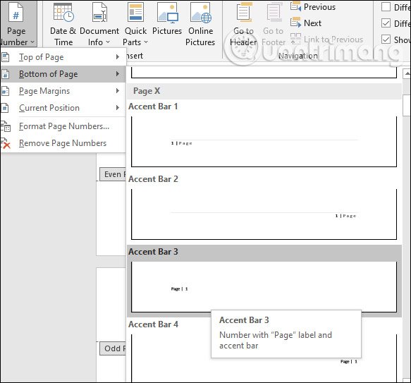 images 18 of 7 ways to number pages in Word that you need to know.