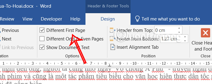images 2 of 7 ways to number pages in Word that you need to know.