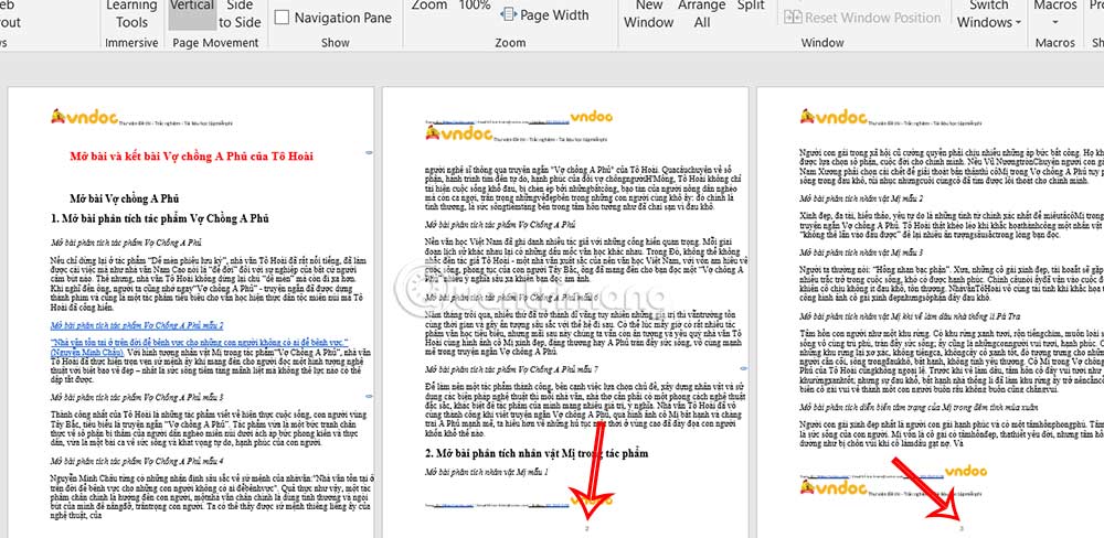 images 3 of 7 ways to number pages in Word that you need to know.