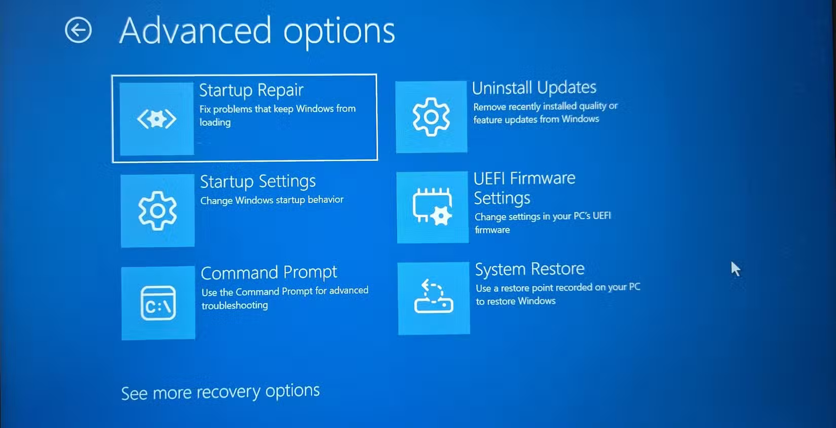7 Windows Recovery Options to Make System Recovery Easy Picture 2