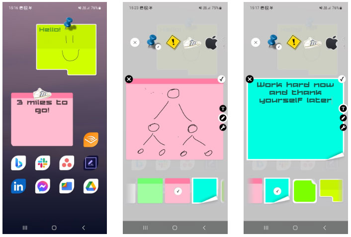 8 Android Apps to Write Notes Directly on the Home Screen Picture 6