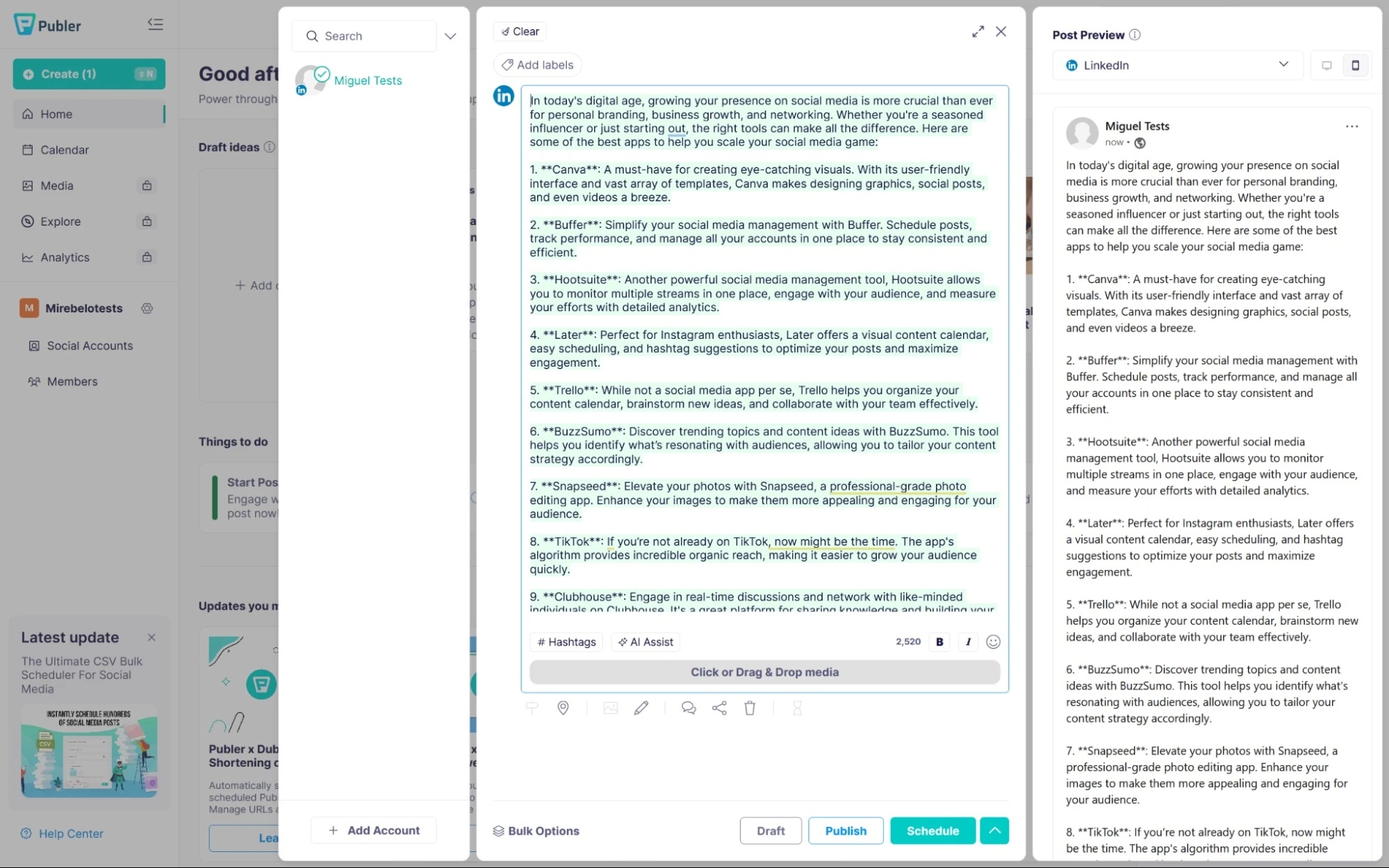 8 Best AI Tools for Social Media Management Picture 5