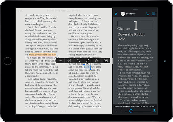 8 best book reading software on iPhone Picture 4