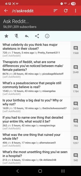 8 Best Reddit Clients for iOS and Android Picture 3