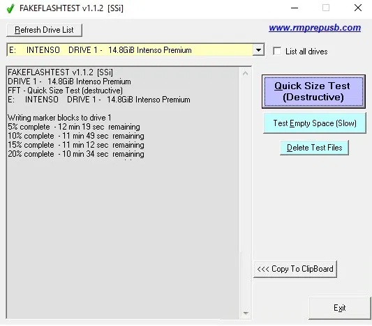 8 Best Tools to Test SD Card Speed ​​and Capacity Picture 2