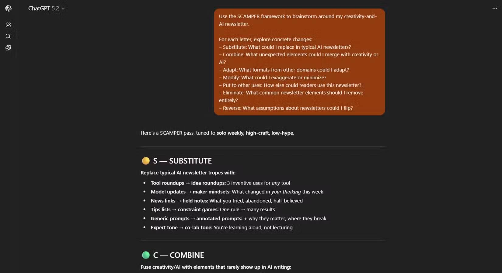 8 ChatGPT prompts to make brainstorming more effective. Picture 5