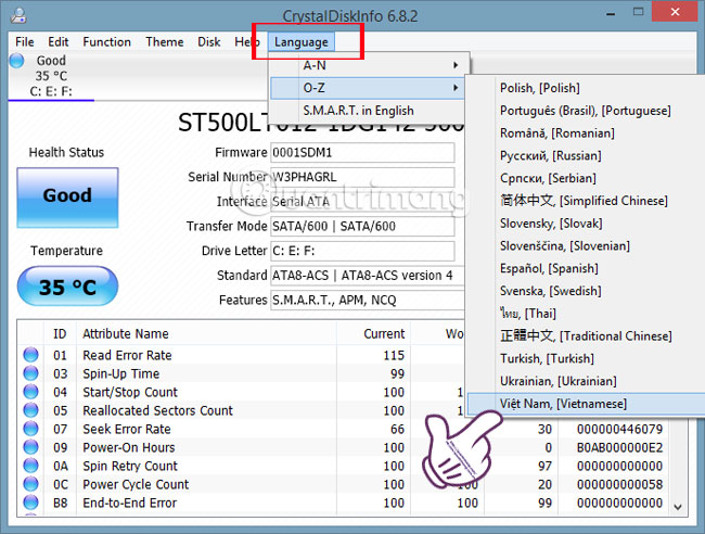 8 effective ways to check your hard drive to periodically check the health of your hard drive Picture 14
