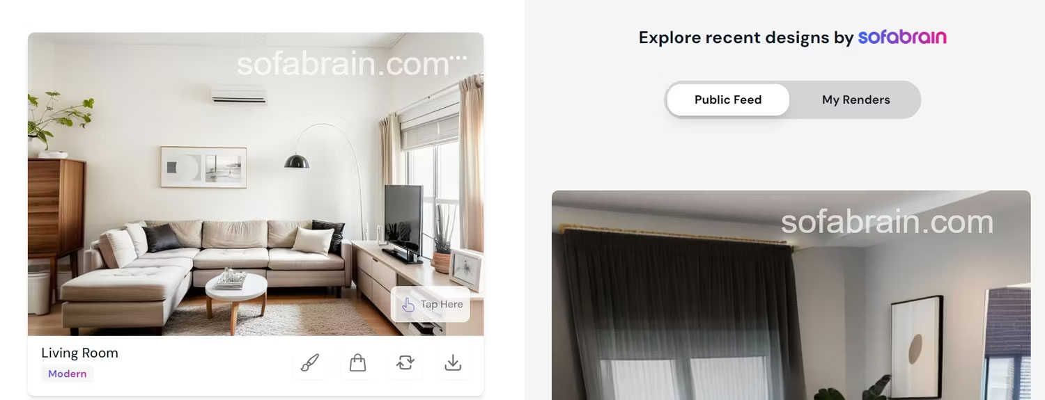 images 6 of 8 free AI-powered interior design apps and tools