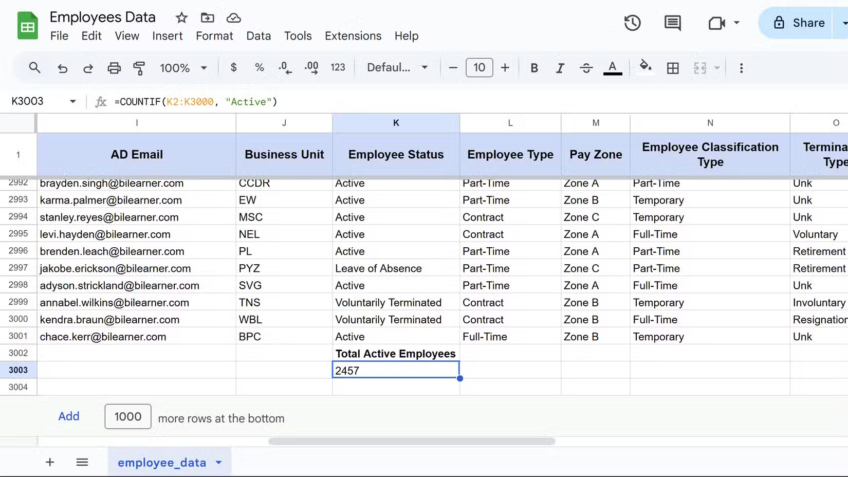 8 Google Sheets Formulas That Make Work So Much Easier Picture 4