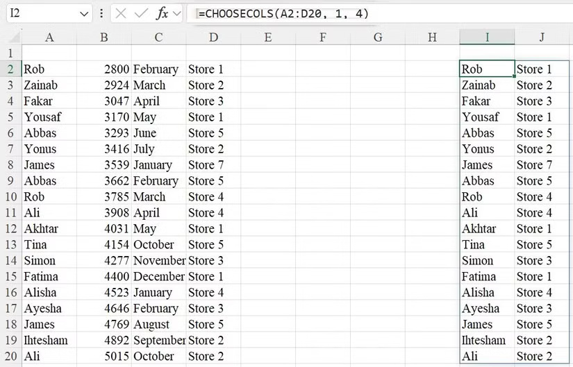 8 little-known Excel functions that can save you a lot of work Picture 3