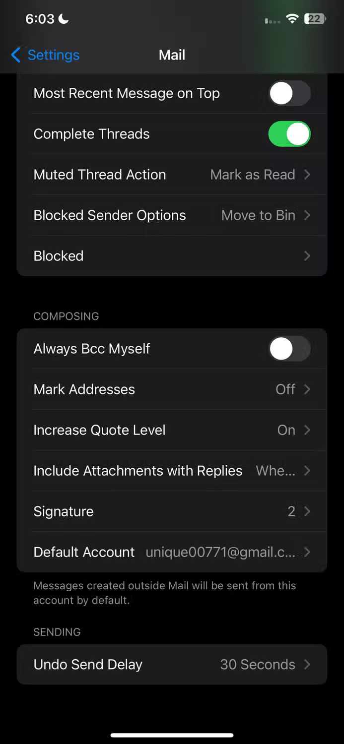 8 Mail Settings on iPhone You Should Change Now Picture 14