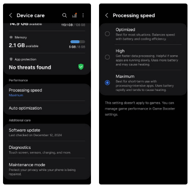 8 settings to make your Samsung phone run faster Picture 1