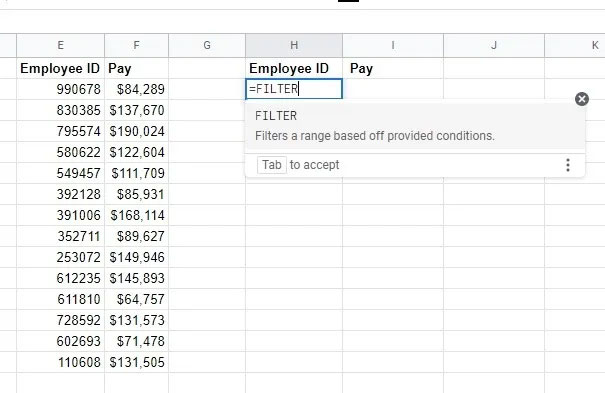 8 useful functions in Google Sheets you may not know Picture 4