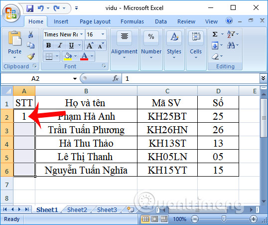 8 ways to number Excel numbers, number Excel numbers with text Picture 13