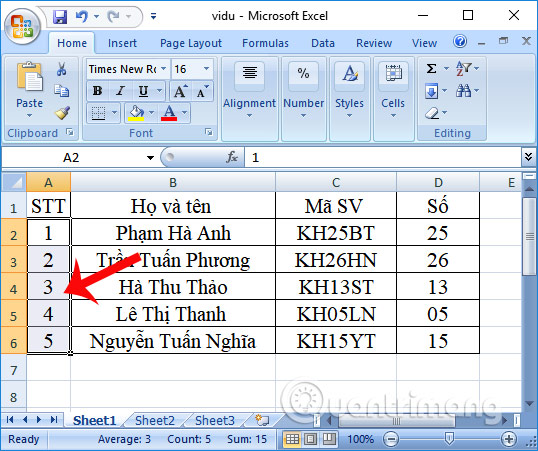 8 ways to number Excel numbers, number Excel numbers with text Picture 16