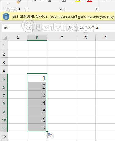 8 ways to number Excel numbers, number Excel numbers with text Picture 9